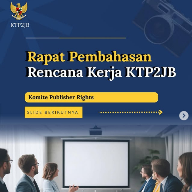 Rabu, 4 Februari 2026, Komite menyepakati rencana kerja 2026 yang sasaran strategis pada kepatuhan platform digital, manfaat bagi media dan jurnalis, serta penguatan kelembagaan Komite.