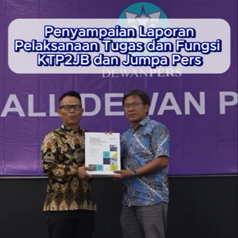 KTP2JB menyampaikan Laporan dan Pelaksanaan Tugas dan Fungsi Tahun 2024–2025 sebagai bentuk komitmen terhadap transparansi dan akuntabilitas. Terima kasih atas dukungan dan partisipasi seluruh pihak.